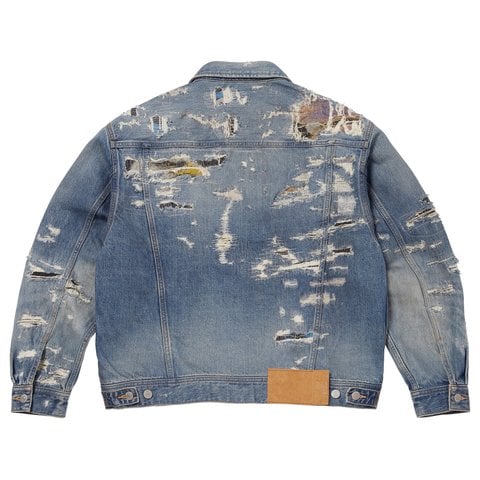 Supreme®/MM6 Maison Margiela Distressed Selvedge Denim Trucker