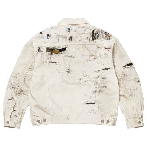 Supreme®/MM6 Maison Margiela Distressed Selvedge Denim Trucker