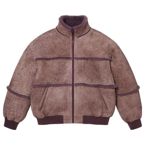 Supreme®/MM6 Maison Margiela Hooded Shearling Bomber Jacket - Supreme