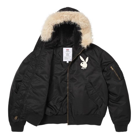 Supreme®/Playboy® Hooded MA-1 - spring/summer 2026 - Supreme