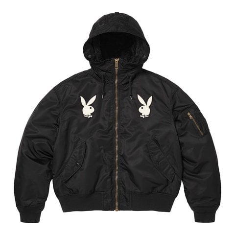 Supreme®/Playboy® Hooded MA-1 - spring/summer 2026 - Supreme