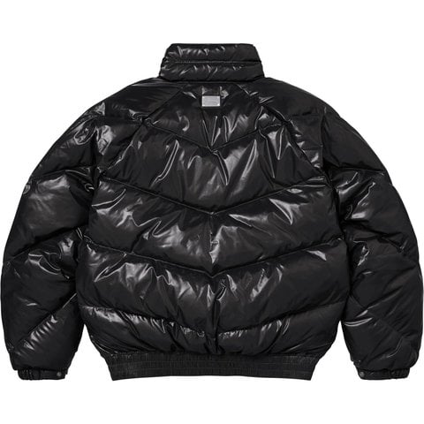 Supreme®/Schott® Glossy Lightweight Down Puffer Jacket - Supreme
