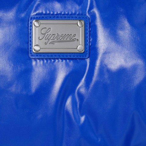Supreme Supreme®/Schott® Glossy Lightweight Down Puffer Jacket - Royal