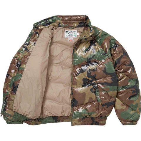 Supreme®/Schott® Glossy Lightweight Down Puffer Jacket - Supreme
