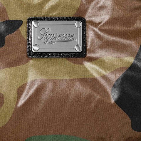 Supreme Supreme®/Schott® Glossy Lightweight Down Puffer Jacket - Woodland Camo