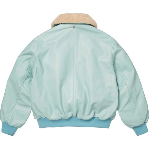 Supreme®/Schott® Shearling Collar Bomber Jacket - Supreme