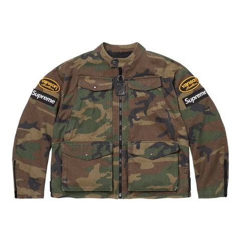 Supreme Supreme®/Vanson Leathers® Cordura® Jacket - Woodland Camo