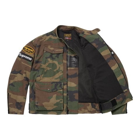 Supreme Supreme®/Vanson Leathers® Cordura® Jacket - Woodland Camo