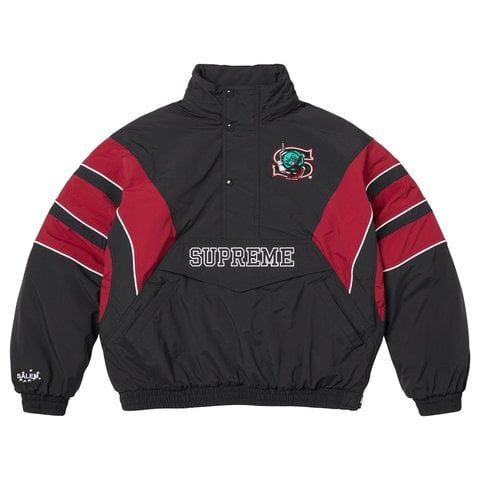 Supreme/SALEM Half Zip Stadium Jacket - Supreme