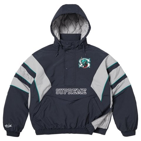 Supreme/SALEM Half Zip Stadium Jacket - Supreme