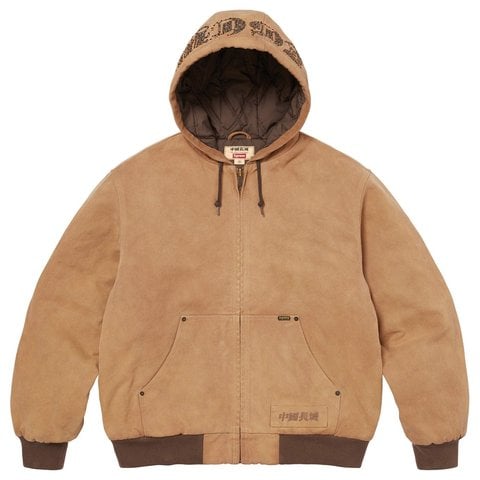 Supreme Supreme®/The Great China Wall Hooded Work Jacket - Tan