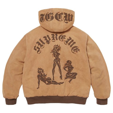 Supreme Supreme®/The Great China Wall Hooded Work Jacket - Tan
