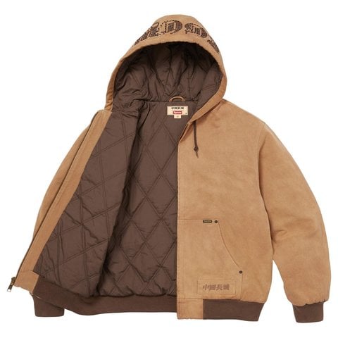 Supreme Supreme®/The Great China Wall Hooded Work Jacket - Tan