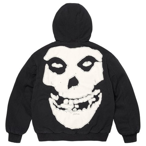 Supreme Supreme/The Misfits® Hooded Work Jacket - Black