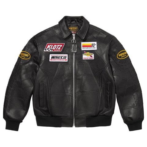 Supreme Supreme®/Vanson Leathers® Spider-Man Jacket - Black