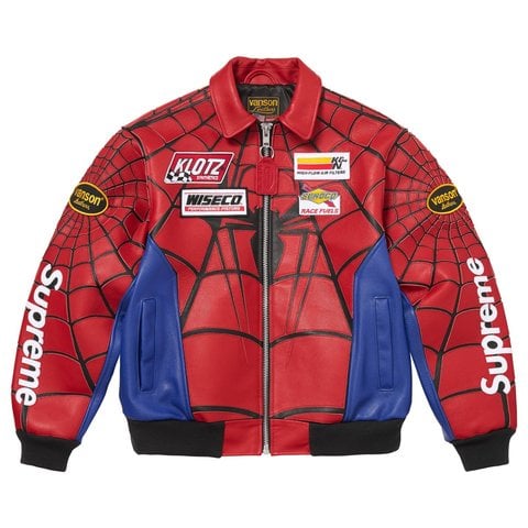 Supreme®/Vanson Leathers® Spider-Man Jacket - Supreme