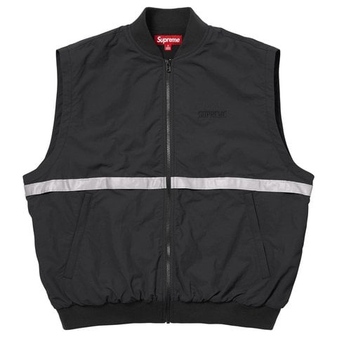 Zip-Off Sleeve Reflective Stripe Jacket - Supreme