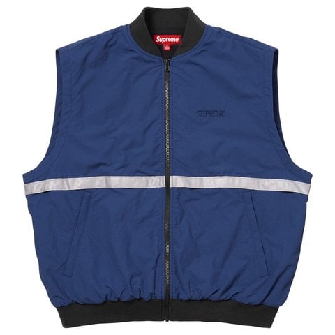 Zip-Off Sleeve Reflective Stripe Jacket - Supreme