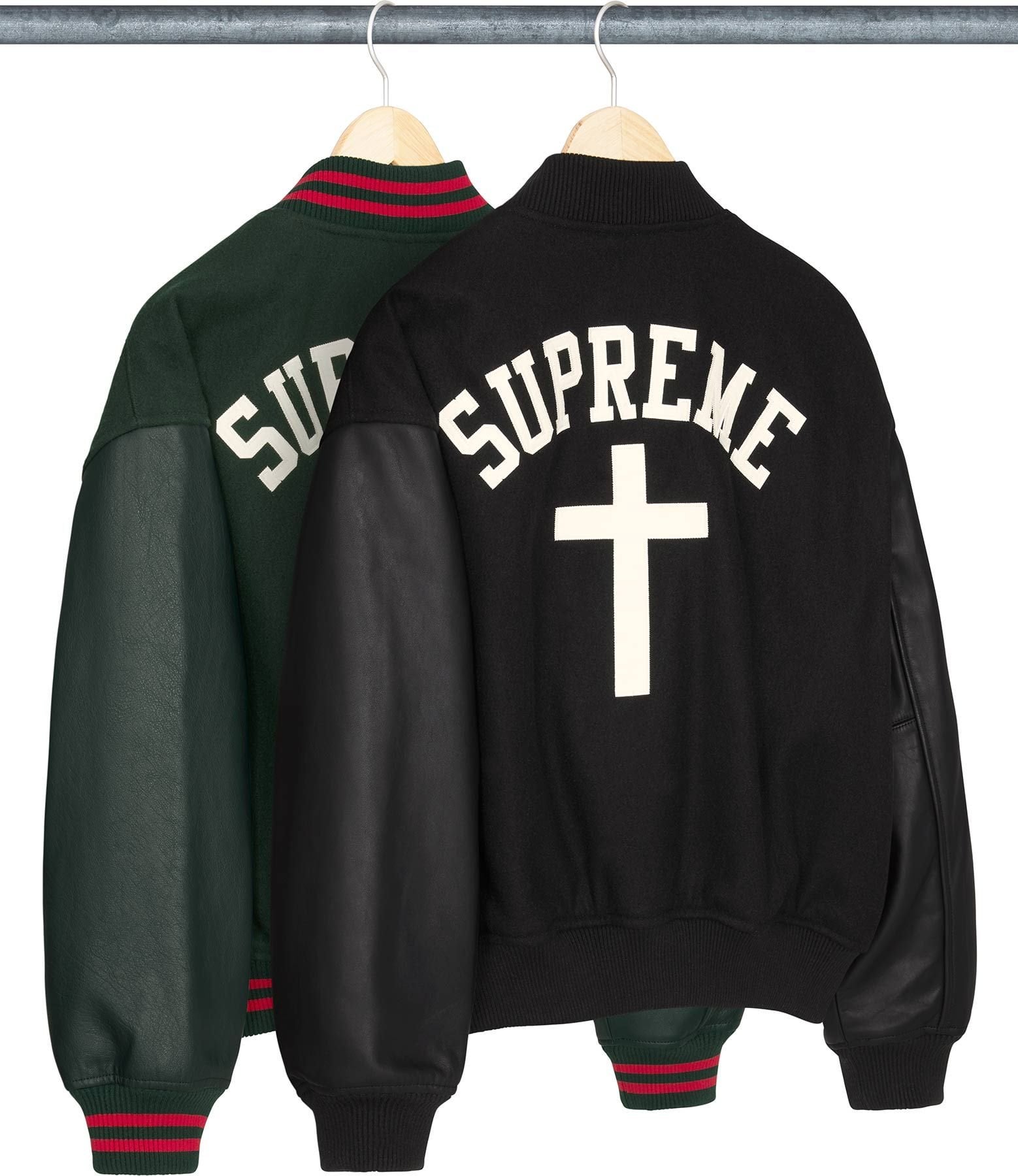 ジャケット・アウター supreme varsity jacket Cross Varsity Jacket - spring/summer 2026 - Supreme