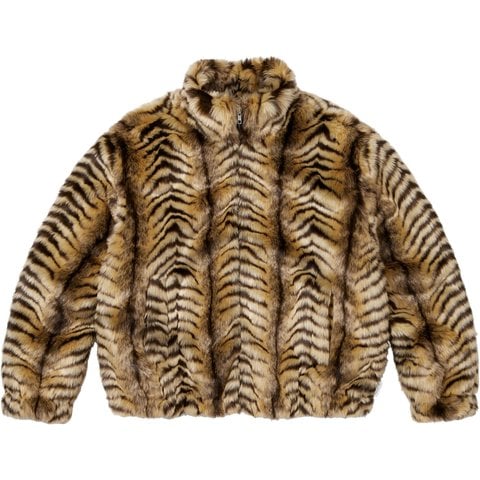 Supreme Faux Fur WINDSTOPPER® Bomber Jacket - Tan