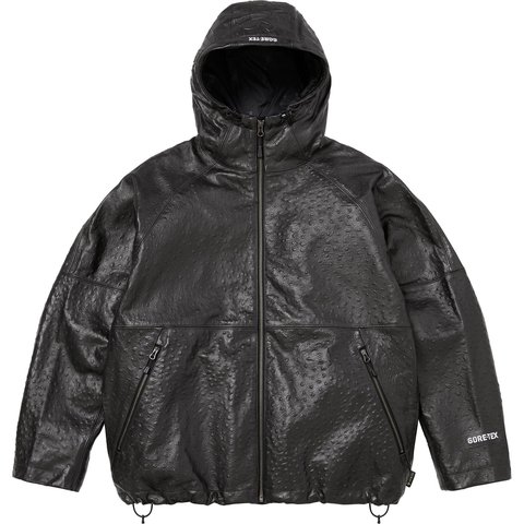 GORE-TEX Ostrich Embossed Leather Jacket - Supreme