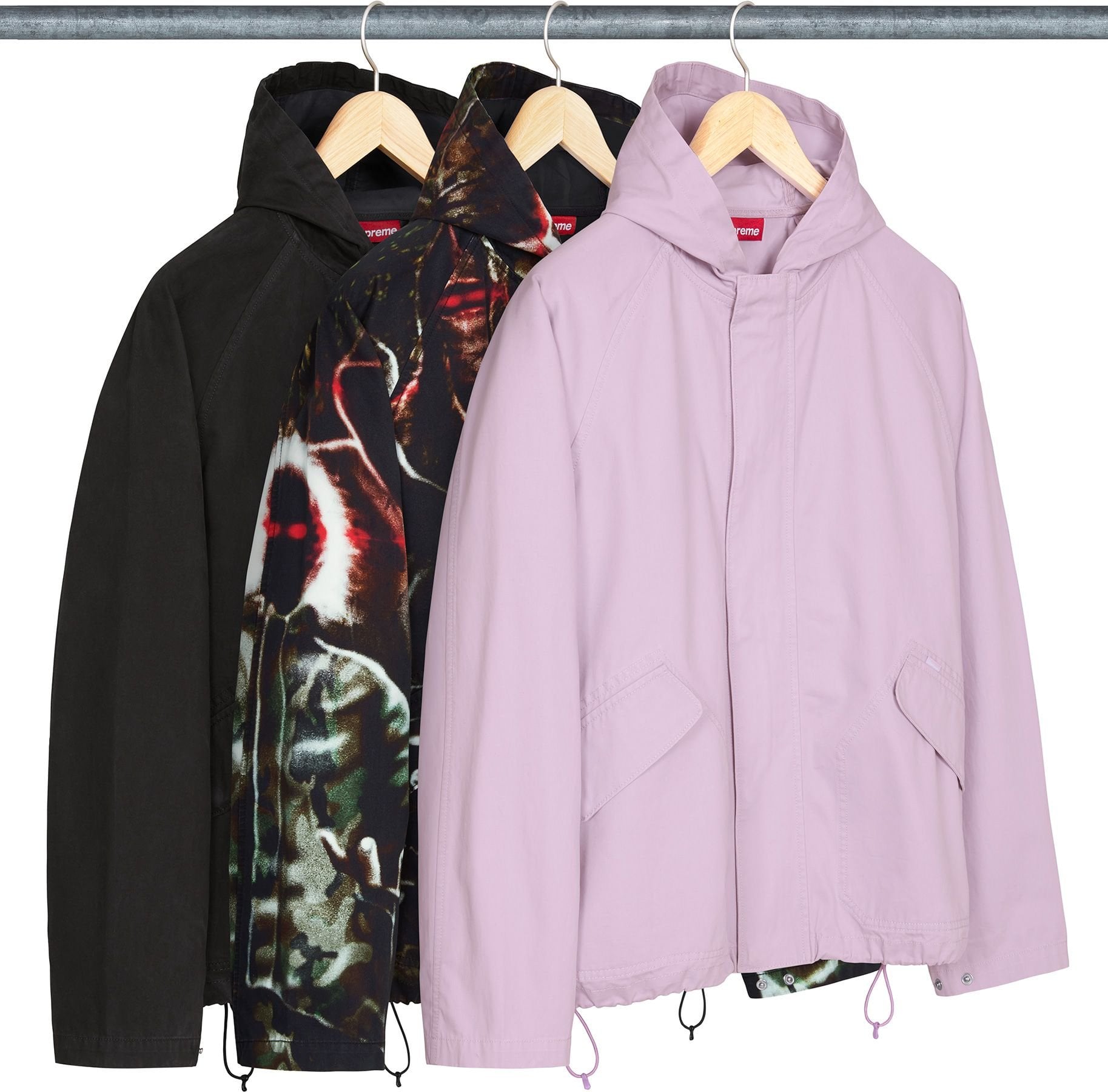 Hooded Raglan Jacket - spring/summer 2026 - Supreme