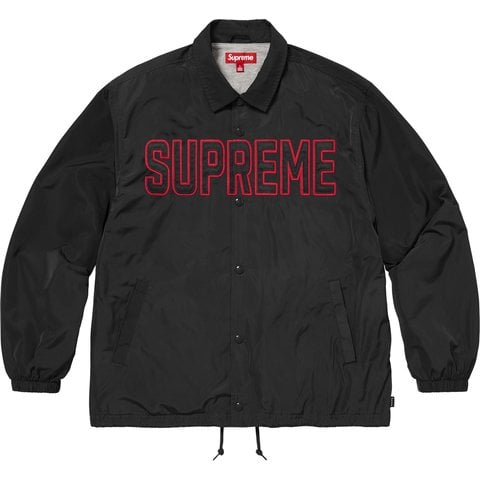 Spellout Coaches Jacket - spring/summer 2026 - Supreme