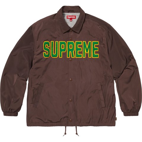 Spellout Coaches Jacket - spring/summer 2026 - Supreme