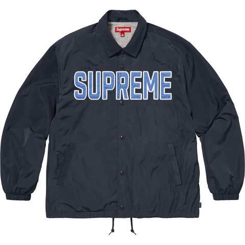 Spellout Coaches Jacket - spring/summer 2026 - Supreme