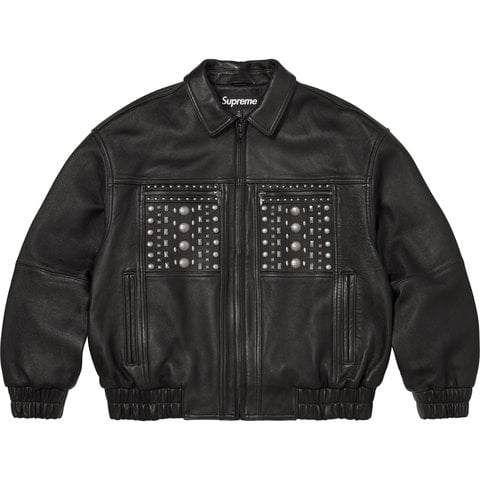 Multi Studded Leather Jacket - spring/summer 2026 - Supreme