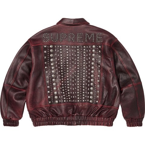 Multi Studded Leather Jacket - spring/summer 2026 - Supreme