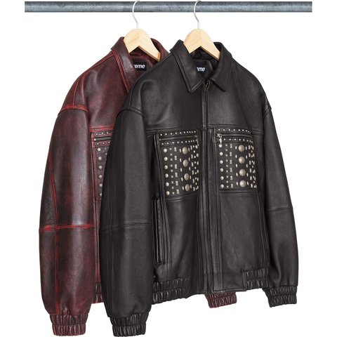 Multi Studded Leather Jacket - spring/summer 2026 - Supreme