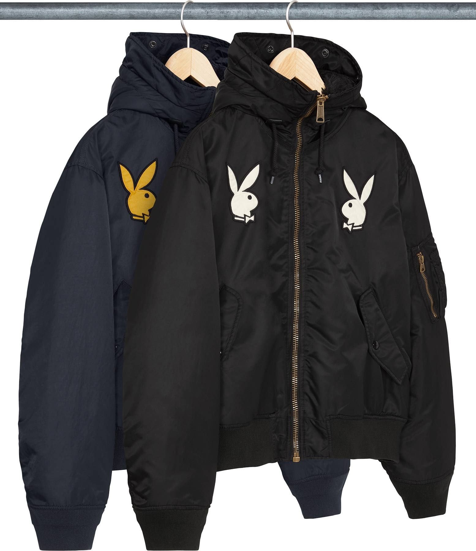 Supreme プレイボーイボンバージャケット Supreme®/Playboy® Hooded MA-1 - spring/summer 2026 - Supreme