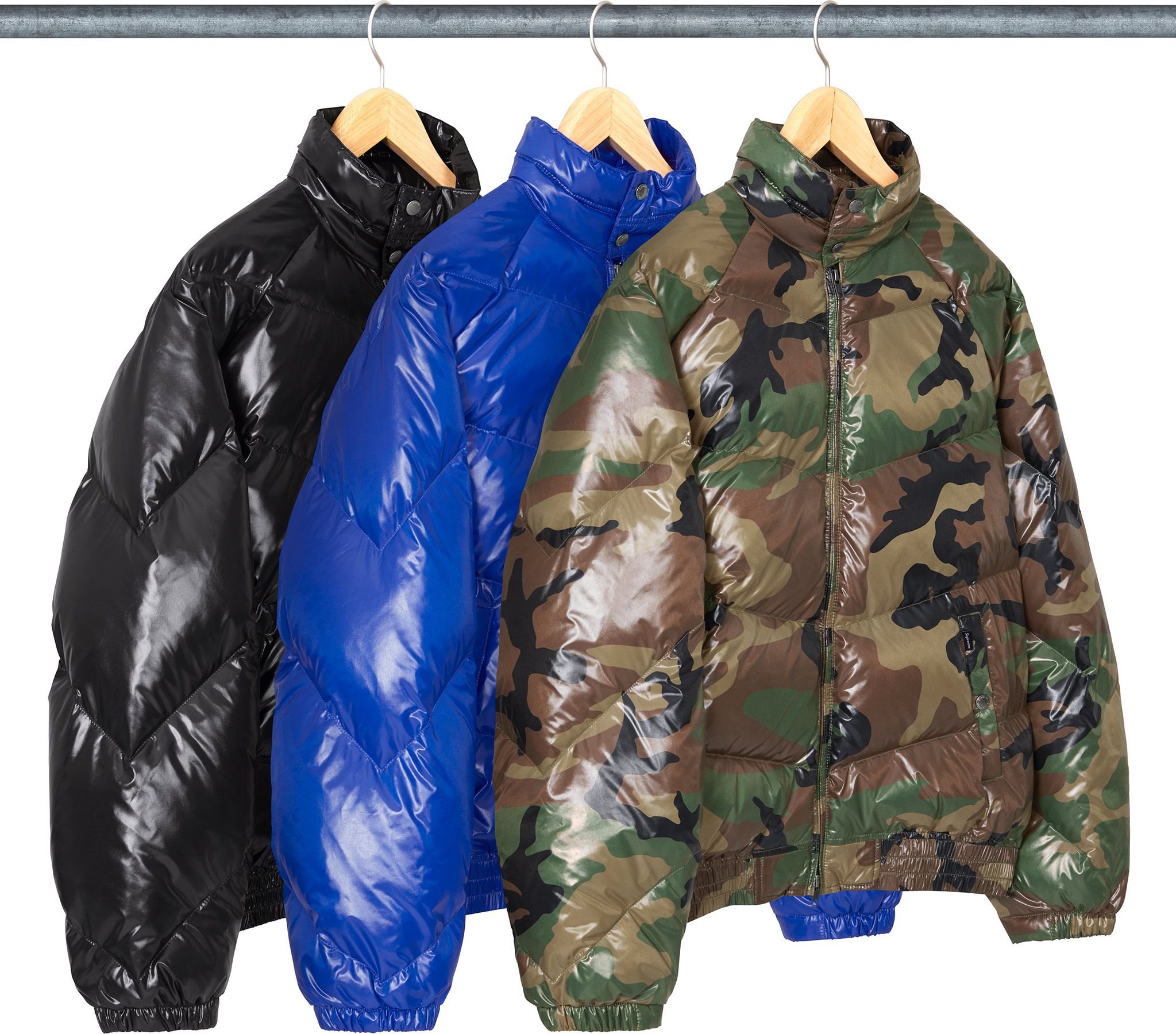 三連休値下げ Supreme Schott Lightweight Down M Supreme®/Schott® Glossy Lightweight Down Puffer Jacket - Supreme