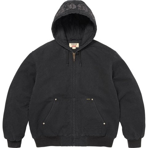 Supreme Supreme®/The Great China Wall Hooded Work Jacket - Black