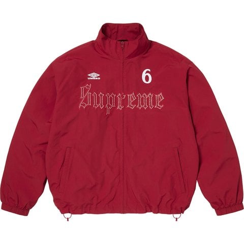 Supreme Supreme®/Umbro® Rhinestone Track Jacket - Red