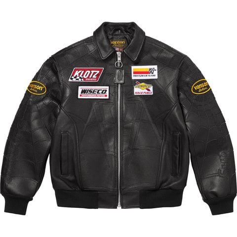 Supreme®/Vanson Leathers® Spider-Man Jacket - SupremeCommunity