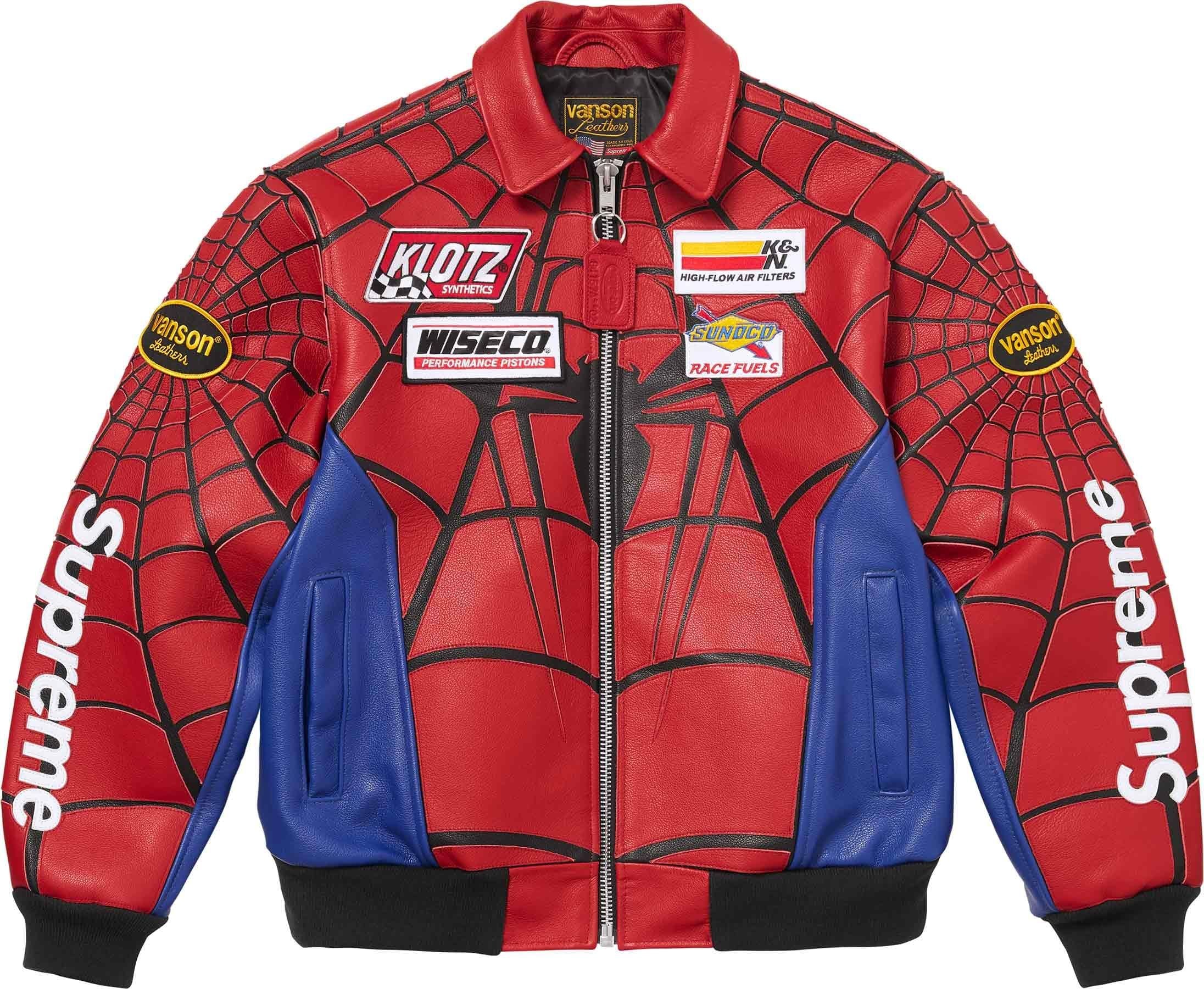 Supreme®/Vanson Leathers® Spider-Man Jacket - Supreme