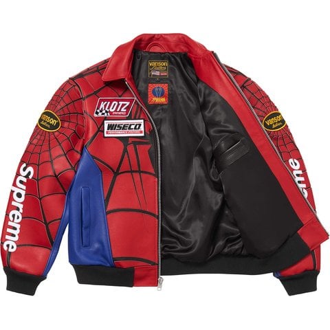 Supreme®/Vanson Leathers® Spider-Man Jacket - Supreme