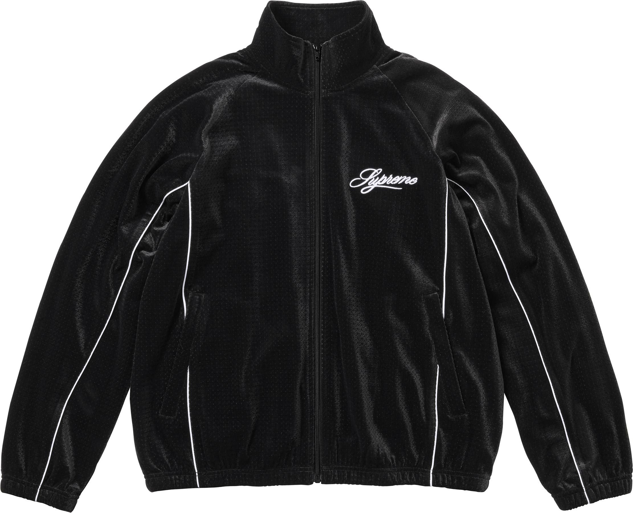 Velour Mesh Track Jacket - spring/summer 2026 - SupremeCommunity