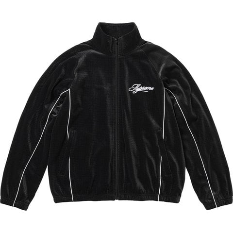 Velour Mesh Track Jacket - spring/summer 2026 - Supreme