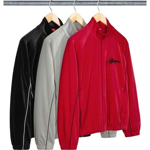 Velour Mesh Track Jacket - spring/summer 2026 - Supreme