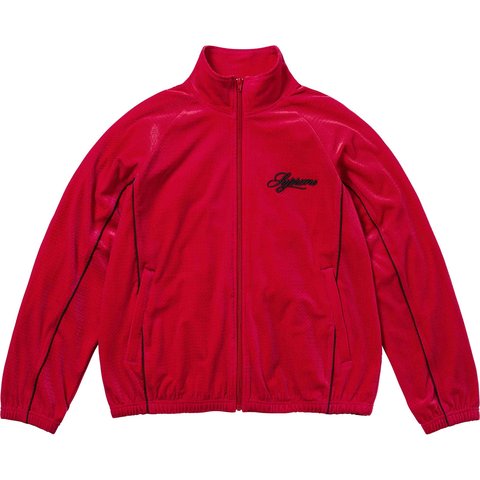 Velour Mesh Track Jacket - spring/summer 2026 - Supreme