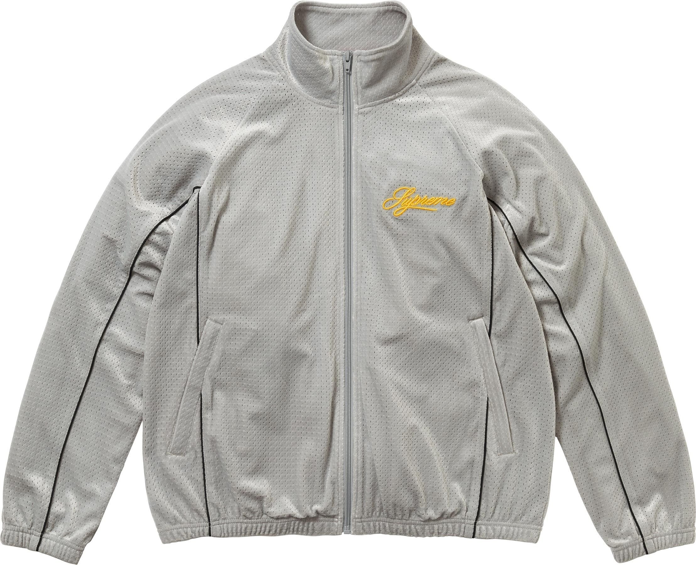 Velour Mesh Track Jacket - spring/summer 2026 - SupremeCommunity
