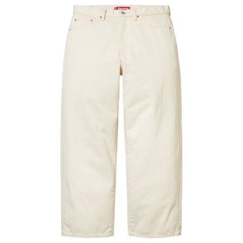 パンツ Supreme Baggy Selvedge Jean Natural Baggy Selvedge Jean - spring/summer 2026 - Supreme