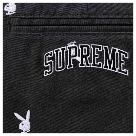 Supreme Chino Pant - Black Playboy®