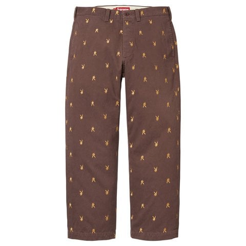 Supreme Chino Pant - Brown Playboy®
