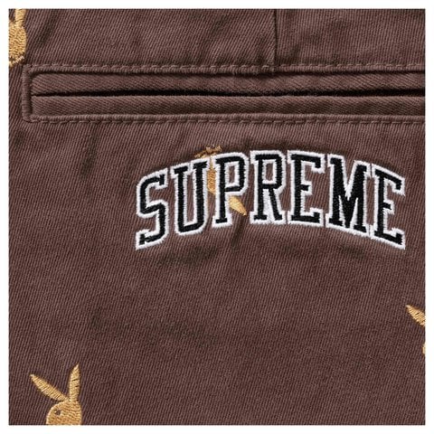 Supreme Chino Pant - Brown Playboy®