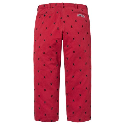 Supreme Chino Pant - Red Playboy®