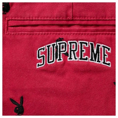 Supreme Chino Pant - Red Playboy®